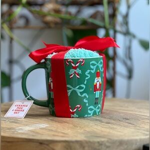 Nutcracker Christmas Mug and Cozy Socks Set